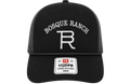 Bosque Ranch Richardson 112FPR Black & Charcoal Rope Cap