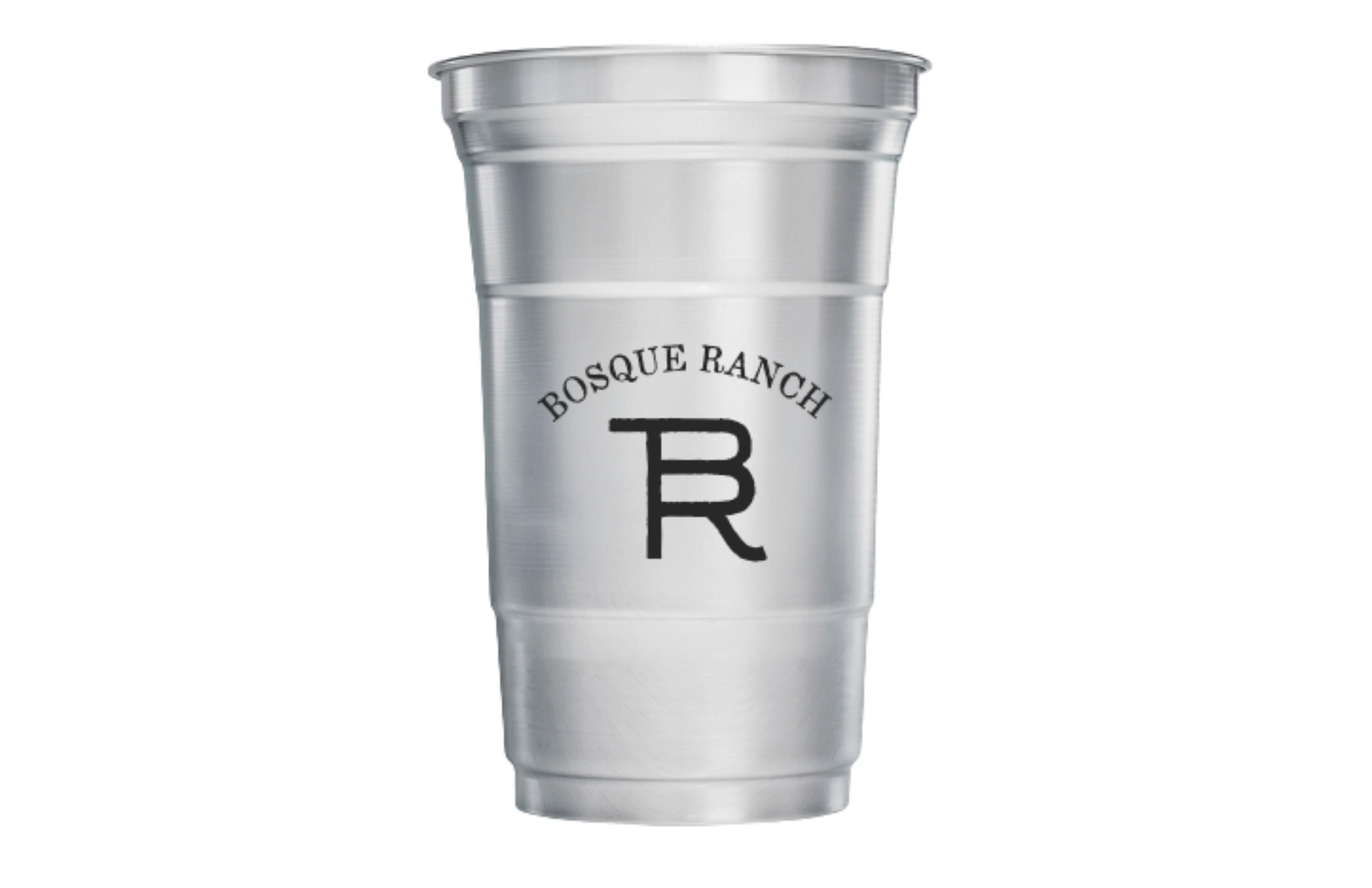 Bosque Ranch Aluminum 20 oz Cup
