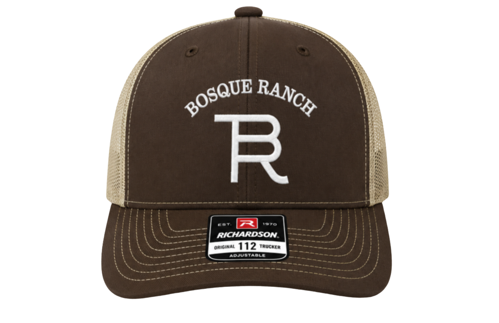 Bosque Ranch Richardson 112 Brown & Khaki Cap
