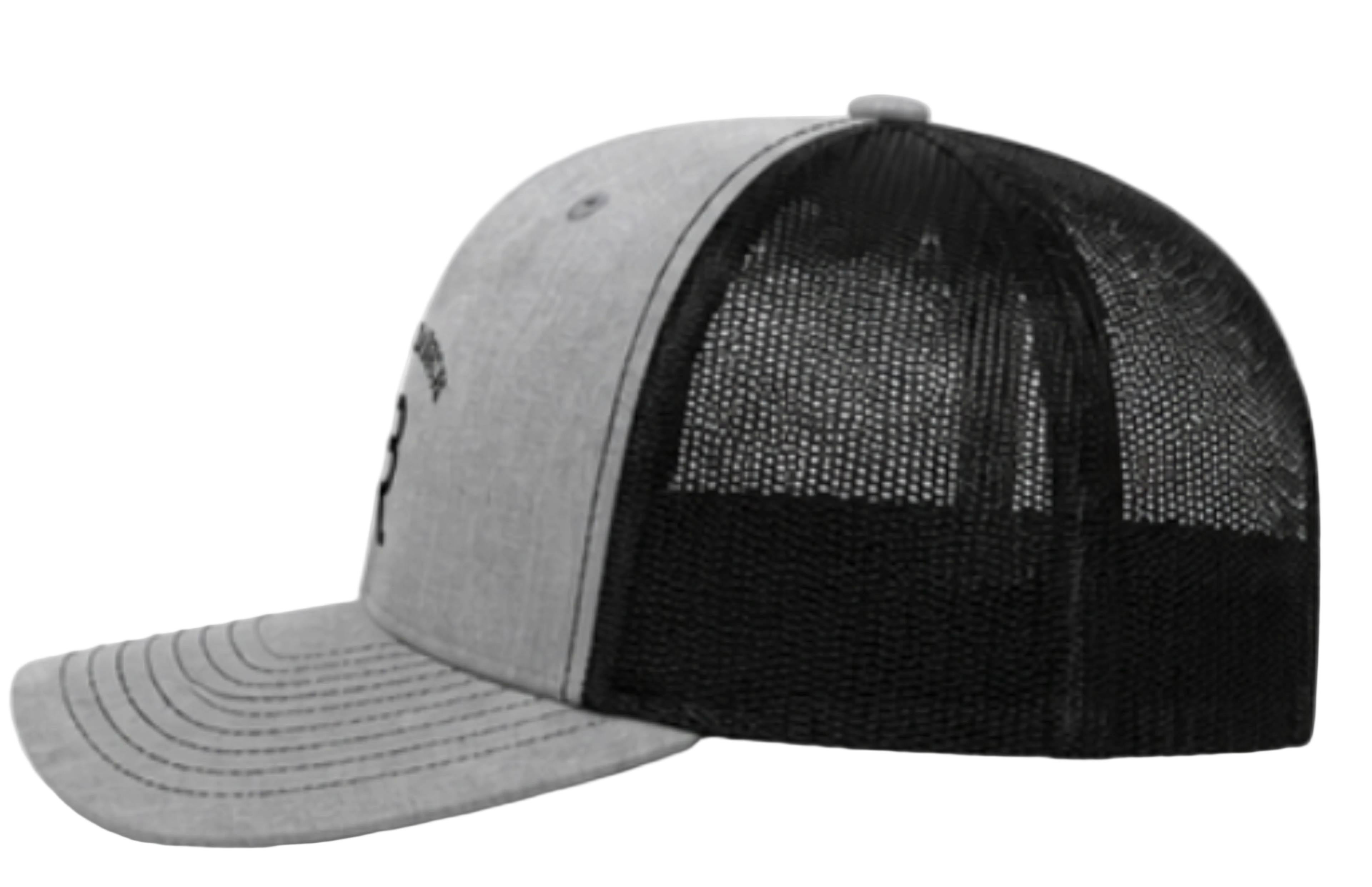 Bosque Ranch Richardson 112 Heather Gray & Black Cap