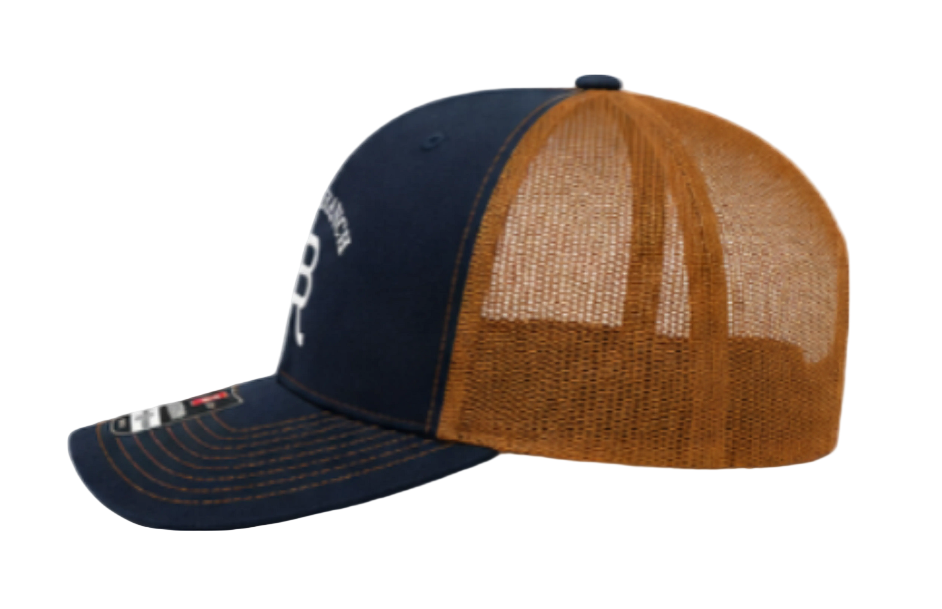 Bosque Ranch Richardson 112 Navy & Carmel Cap
