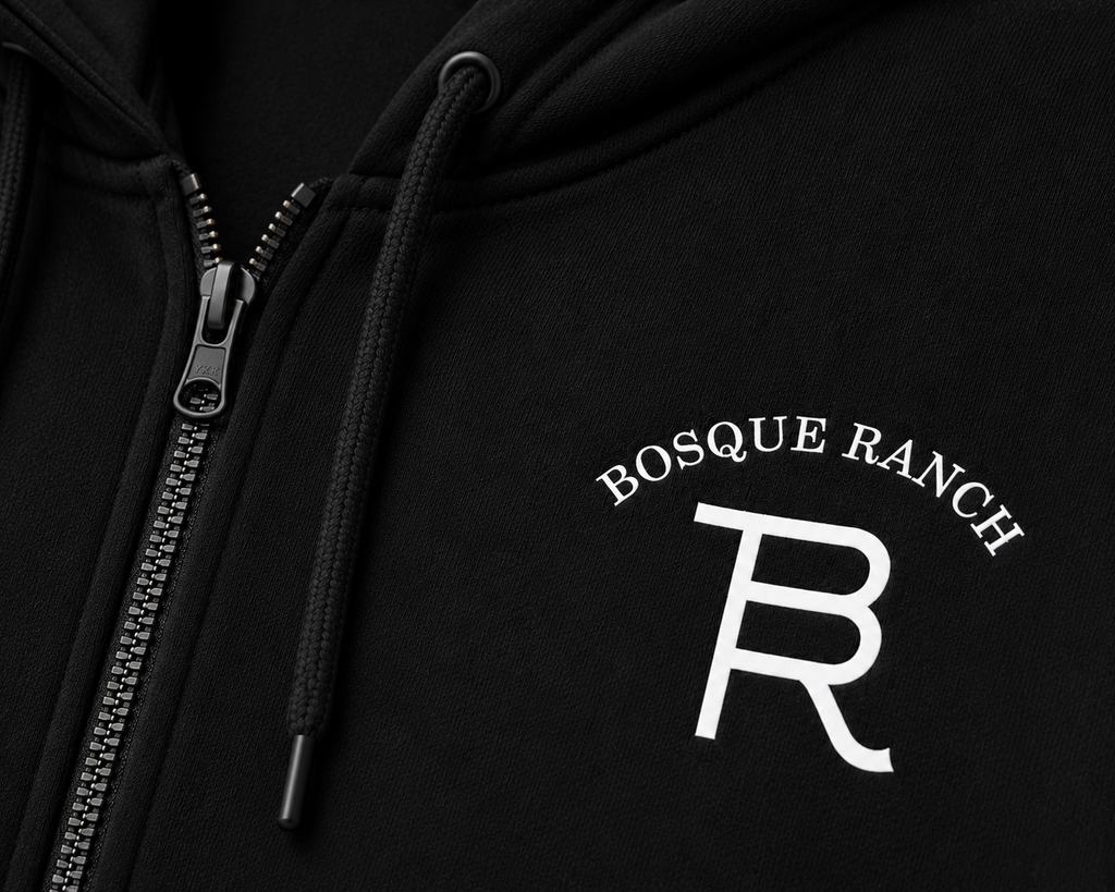 Bosque Ranch Zip Up Hoodie